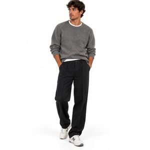 Zadig & Voltaire Trousers Mens 30 Black Wool Cashmere Made in France Luxury Pant